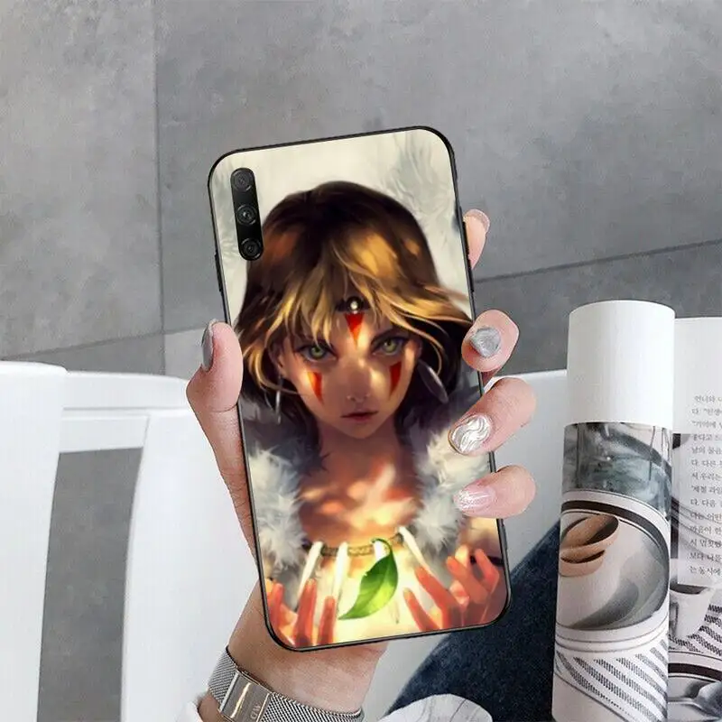 Принцесса Mononoke DIY Роскошный чехол для телефона Huawei Honor 30 20 10 9 8 8x 8c v30 Lite view pro |