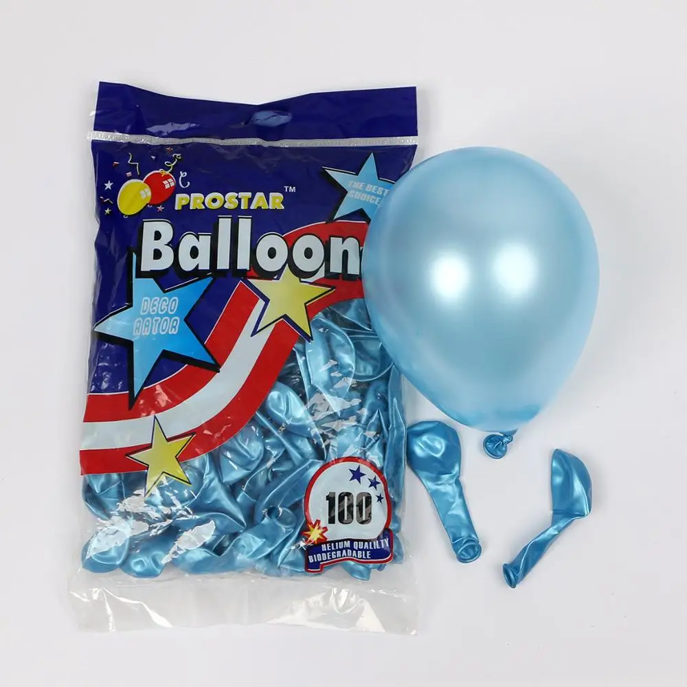 Pearl light blue 20 шт 5 дюймов латексные шары Красочные перламутровые блестящие шары украшения для свадьбы и дня рождения День рождения украшения для вечеринки дети globos - Цвет: Pearl light blue