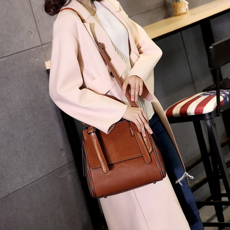 

Luxury Handbags Women hand Bags Designer Genuine Leather Bags For Women 2020 Fashion Shoulder satchel Bags hot