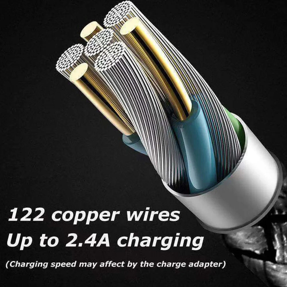 2019 Горячая USB-C type C Micro USB кабель для быстрой зарядки и синхронизации данных OEM Galaxy