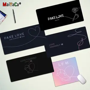 Игровой коврик для красивое аниме MaiYaCa, резиновый, с цветочным принтом