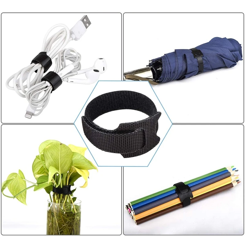 

6 Inches Reusable Cable Ties, Adjustable Cord Straps, Cable Organizer, Cord Wrap