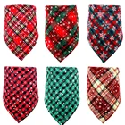 Nes 60 шт. Рождество Собака Бандана Новогодний для домашних собак аксессуары для маленьких собак банданы нагрудники-шарфы Товары для собак, аксессуары для домашних животных