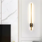 Светодиодсветодиодный Настенные светильники в скандинавском стиле, креативные, для гостиной, спальни, прикроватные светильники, фоновая лампа, украшение для стен, прохода, 60 см, 70 см