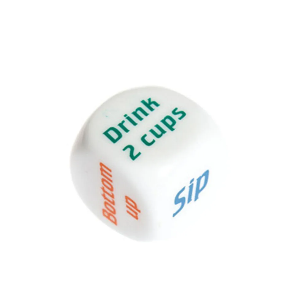 

Funny Party Game Drink Beer Dice Wine Scorpion Friends Dinner Creative Dice Color Printing English Wine Scorpion Friends Dinner