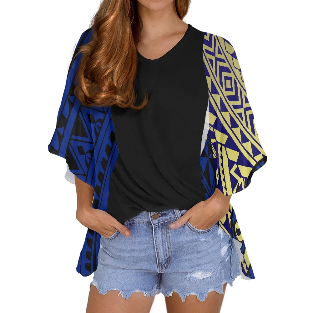 Женский осенний кардиган в полинезийском стиле красивая модная накидка на заказ