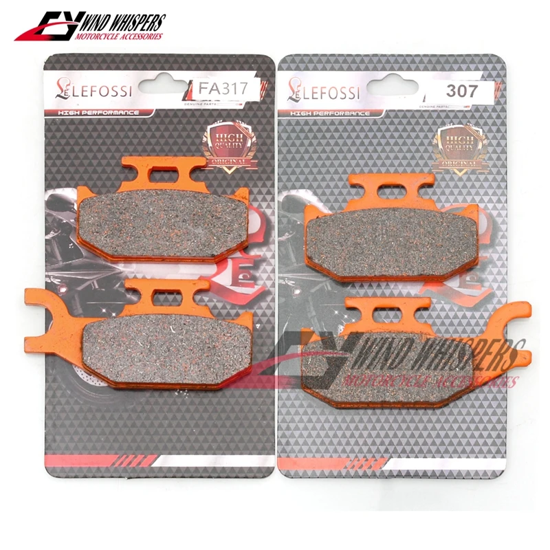 Колодки тормозные передние/задние для CAN AM Commander Max 1000 DPS/XT LTD Maverick STD/XRS/DPS XDS-DP lvs 2014 2016