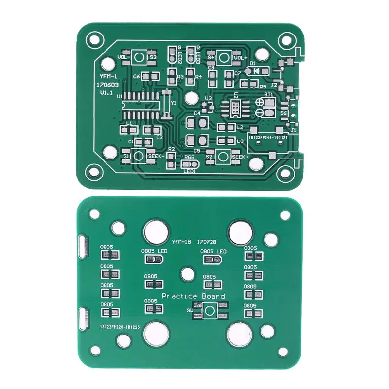 1 комплект FM стерео радио набор электронный DIY 76 108 МГц частота переносной