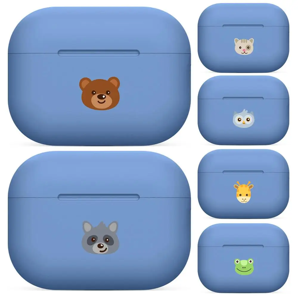 

Animal cartoon blue For Airpods pro 3 case Protective Bluetooth Wireless Earphone Cover For Air Pods airpod case air pod Cases 1