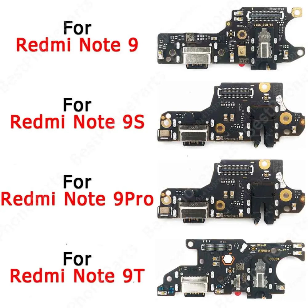 

Original Usb Charge Board For Xiaomi Redmi Note 9 Pro 9S 9T Charging Port Plate Flex Cable Pcb Dock Connector Repair Spare Parts