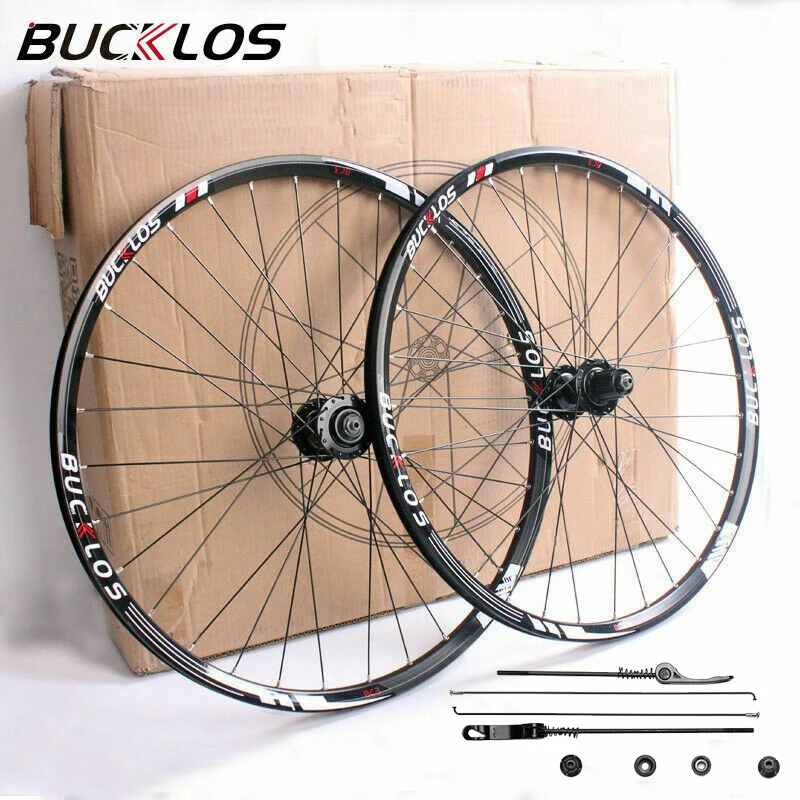 

BUCKLOS Mountain bike wheelset 27.5 inche MTB Disc Brake 5 Bearings 7-11speed QR 26/29er Bicycle Wheels cycling parts