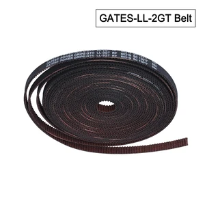 Ремень ГРМ с открытым зубчатым ремнем GATES-LL-2GT GT2 высокого качества, синхронный ремень 6 мм 10 мм, износостойкие детали для 3D-принтера Ender3 cr10 Anet