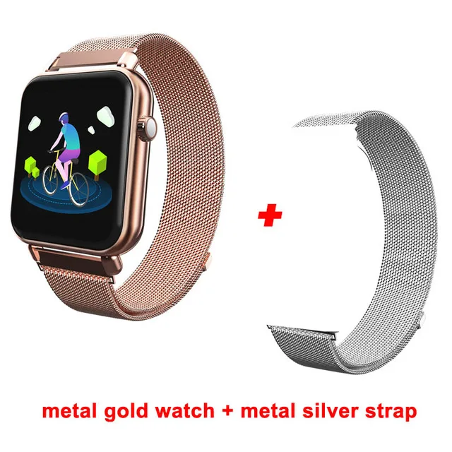 gold add silver Y6 Pro, умный Браслет, пульсометр, измеритель артериального давления, кислородный монитор, умные часы, IP67, водонепроницаемые, мульти спортивные, фитнес-трекер, браслет - Цвет: gold add silver