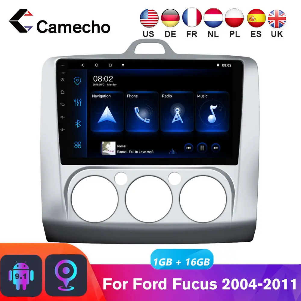 Автомагнитола Camecho 2DIN мультимедийный проигрыватель с 9 ''экраном
