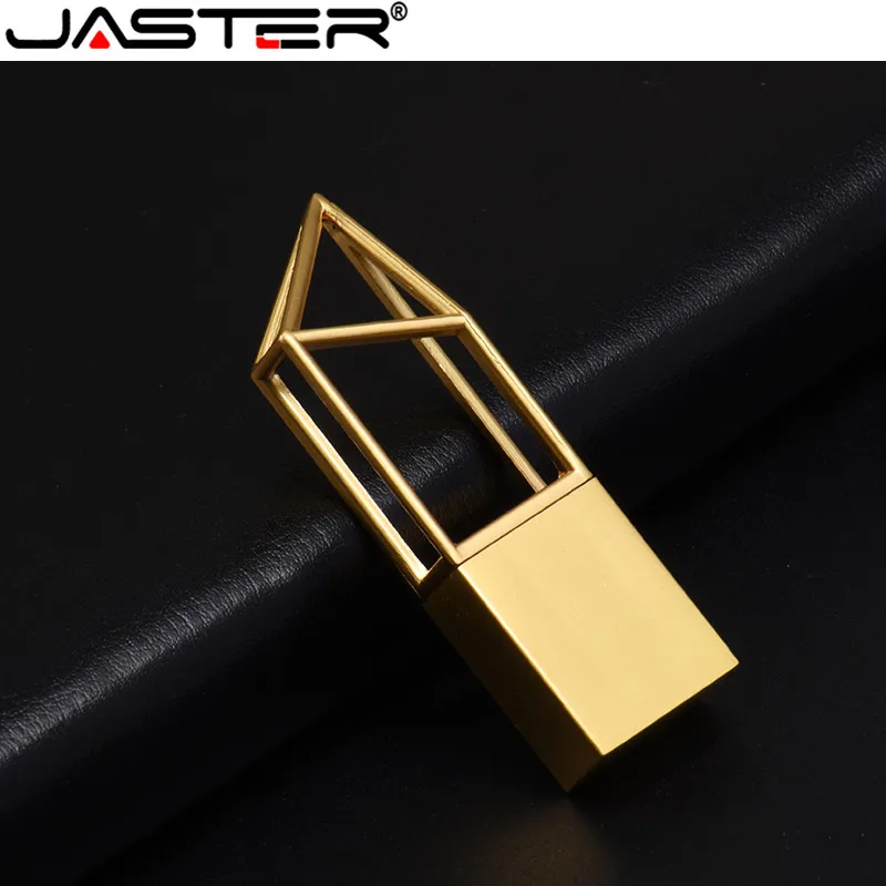 JASTER флеш-накопитель,, художественное строительство, пустотелый USB 2,0, 4 ГБ, 8 ГБ, 16 ГБ, 32 ГБ, 128 ГБ, флеш-накопитель, флеш-накопитель с логотипом на заказ