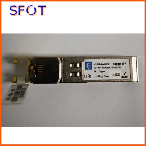 Модуль SFP RJ45 переключатель gbic 10/100/1000 коннектор медь 100 метра модуль | Мобильные