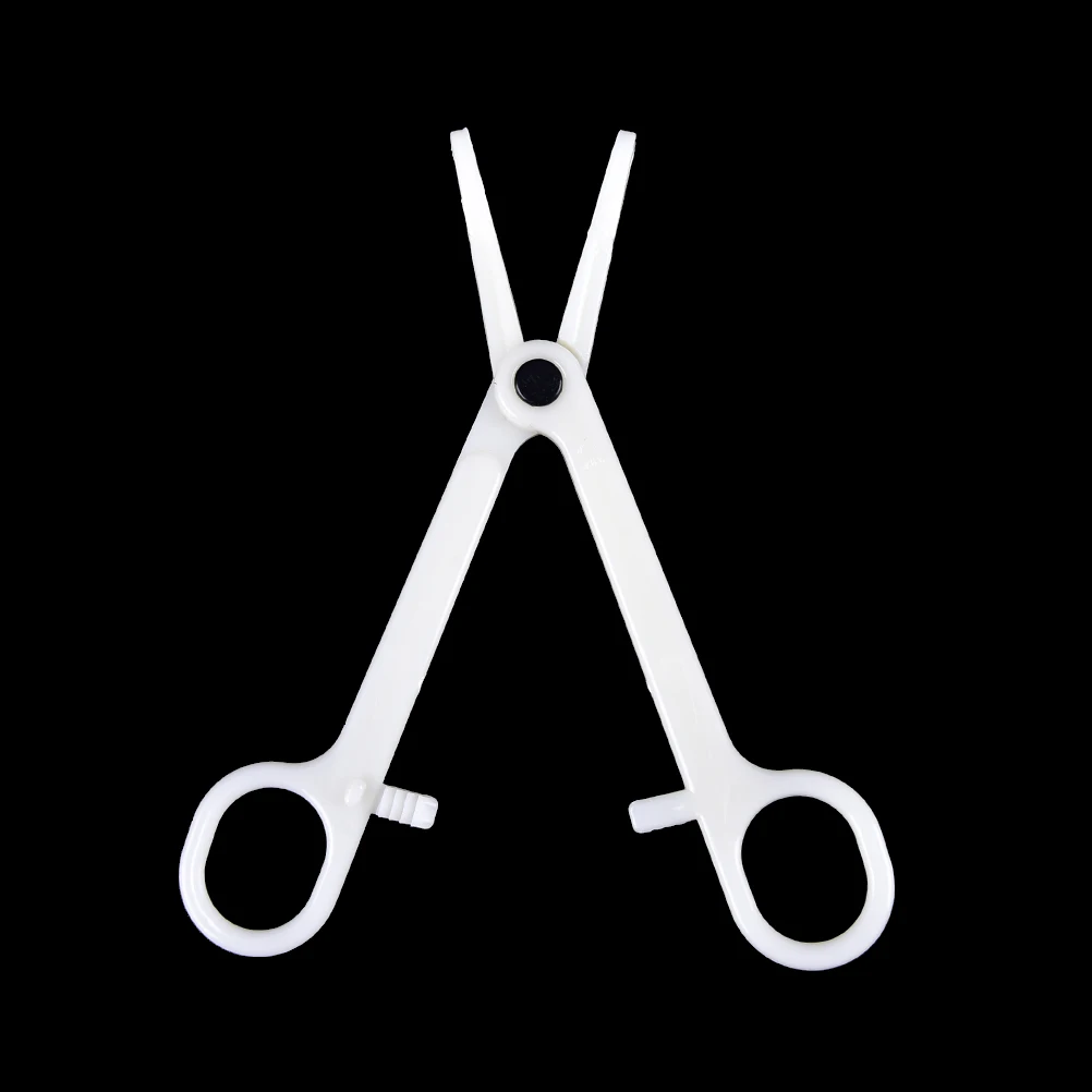 

1PCS Disposable Profession Plastic Body Piercing Plier Round Open Clamp Body Ear Lip Navel Nose Tongue Piercing Forcep Tool