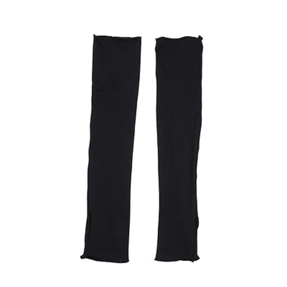 

Stretchy Arm Cover UV Protection Sleeve Breathable Elbow Protector Elastic Elbow Brace for Sun Protection Size M(Black)