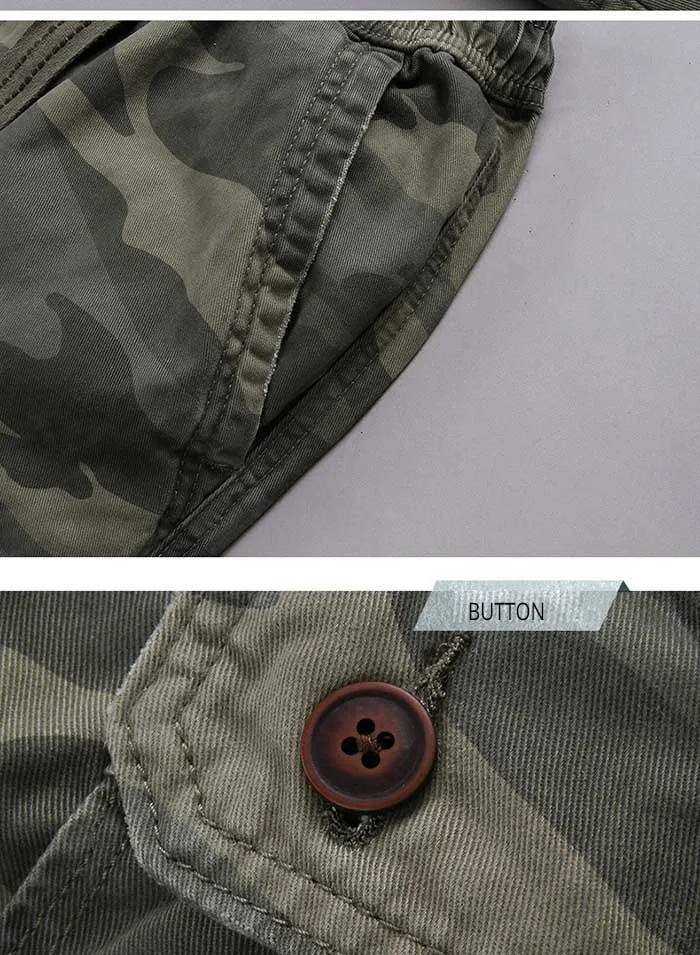 Fashion Camo Joggers Cargo Pants Men Casual Cotton Loose Baggy Harem Pants Military Army Style Outdoor Trousers Man Clothes