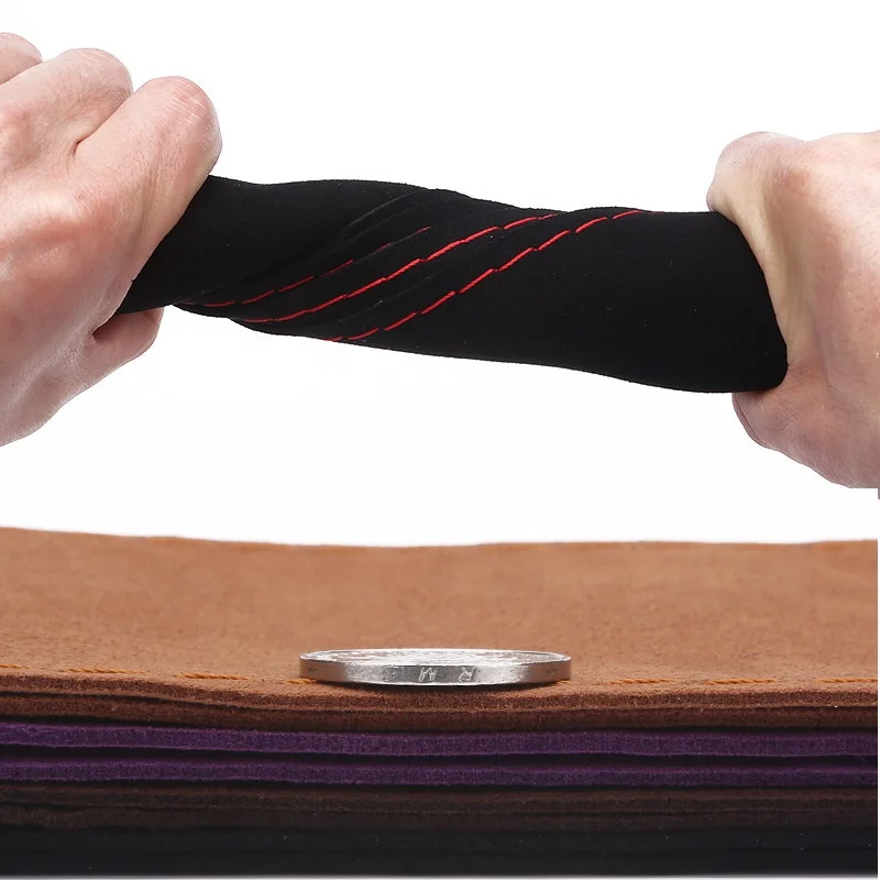 Чехол для ручного шитья рулевого колеса мягкая замша дышащая 38 см чехол