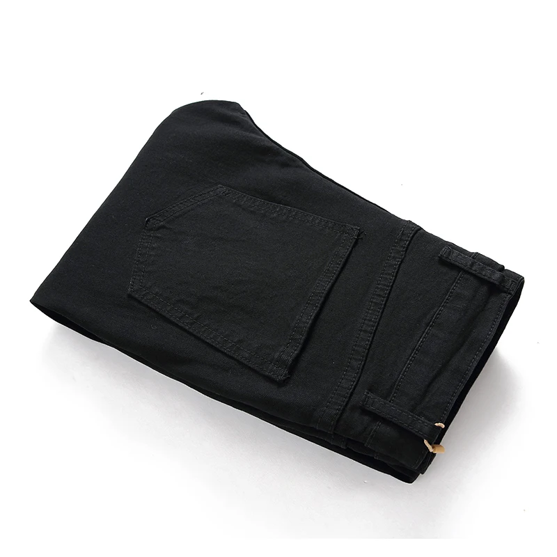 Повседневные мужские брюки 2021 Молодежные прямые джинсы со средней талией