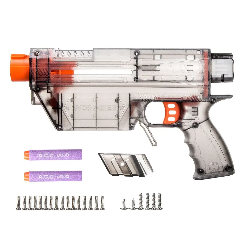 Черный Рабочий YY-R-W007 W008/W009 RMCX стиль мод наборы набор для Nerf N-Strike Elite Stryfe Blaster A насос Комплект Аксессуары для Игрушечного Пистолета - Цвет: Черный