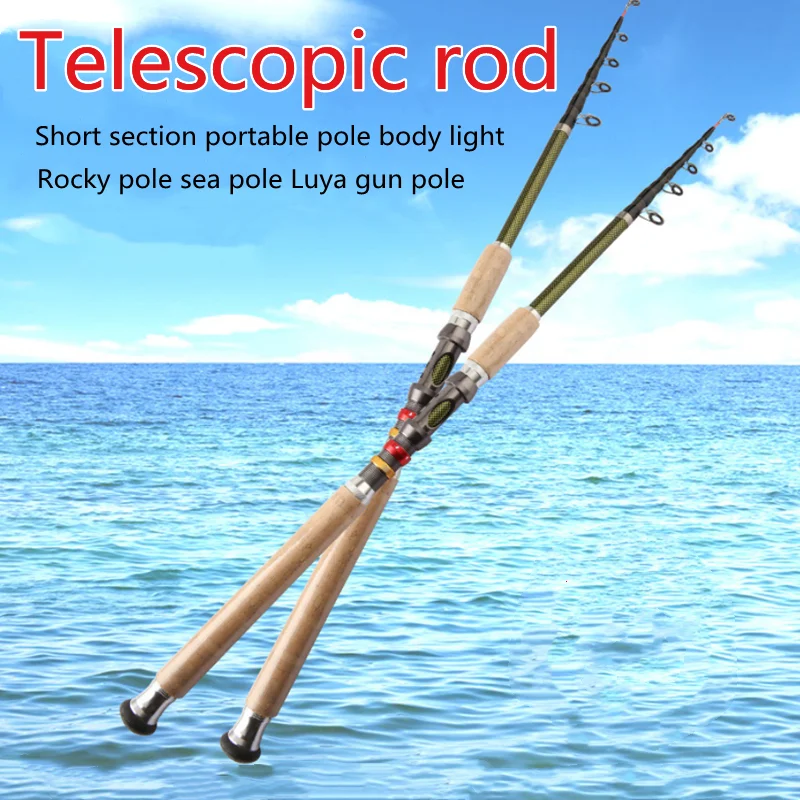 

Fish Feeder Fishing Rod Telescopic Travel Pole 2.1m2.4m2.7m3.0m3.6m Carp Feeder Fishing Tool Fishing Gear Accessories