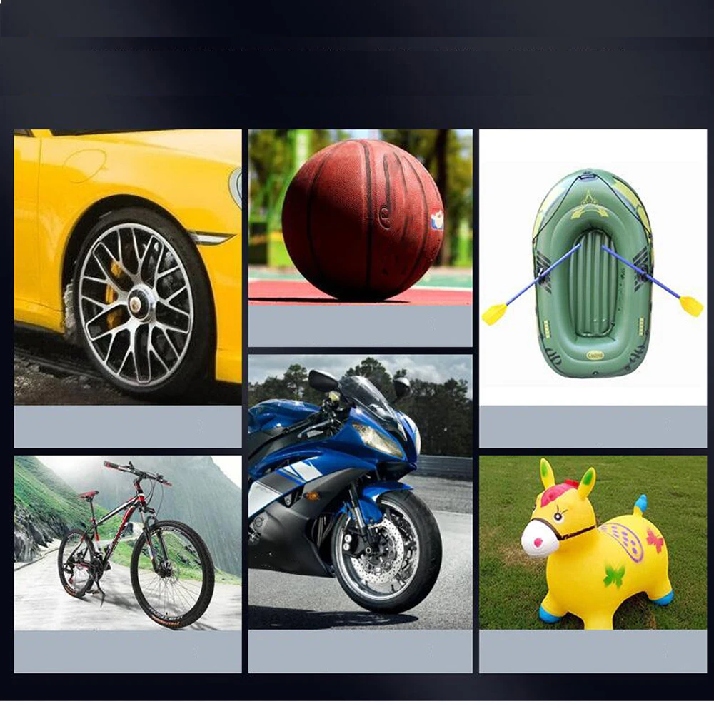 12 В 150 фунтов/кв. Дюйм перезаряжаемый воздушный насос для накачивания шин