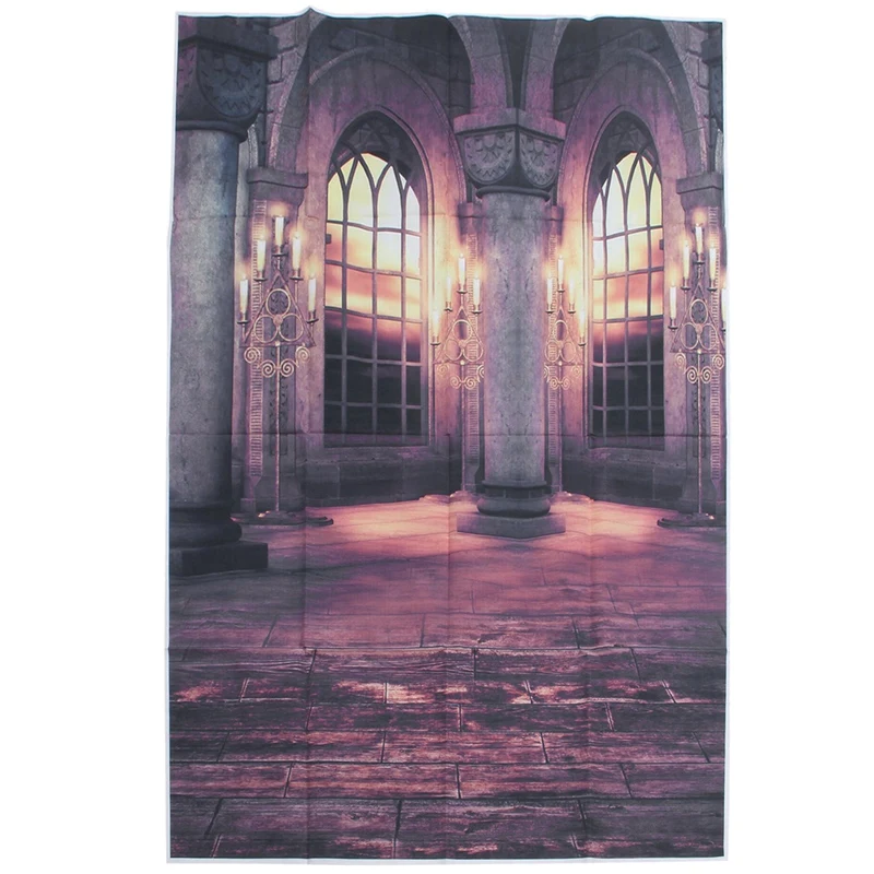 3x5FT Ретро дворцовый виниловый тканевый фон для студийной фотосъемки |