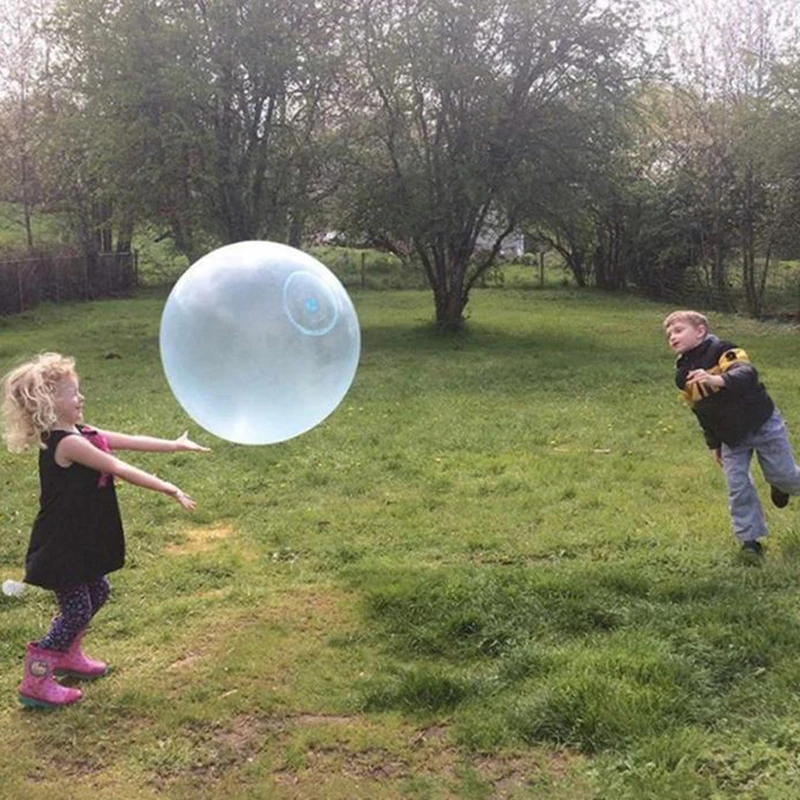 

1set S M L Children Outdoor Soft Air Water Filled Bubble Ball Blow Up Balloon Toy Fun Party Game Great Gifts