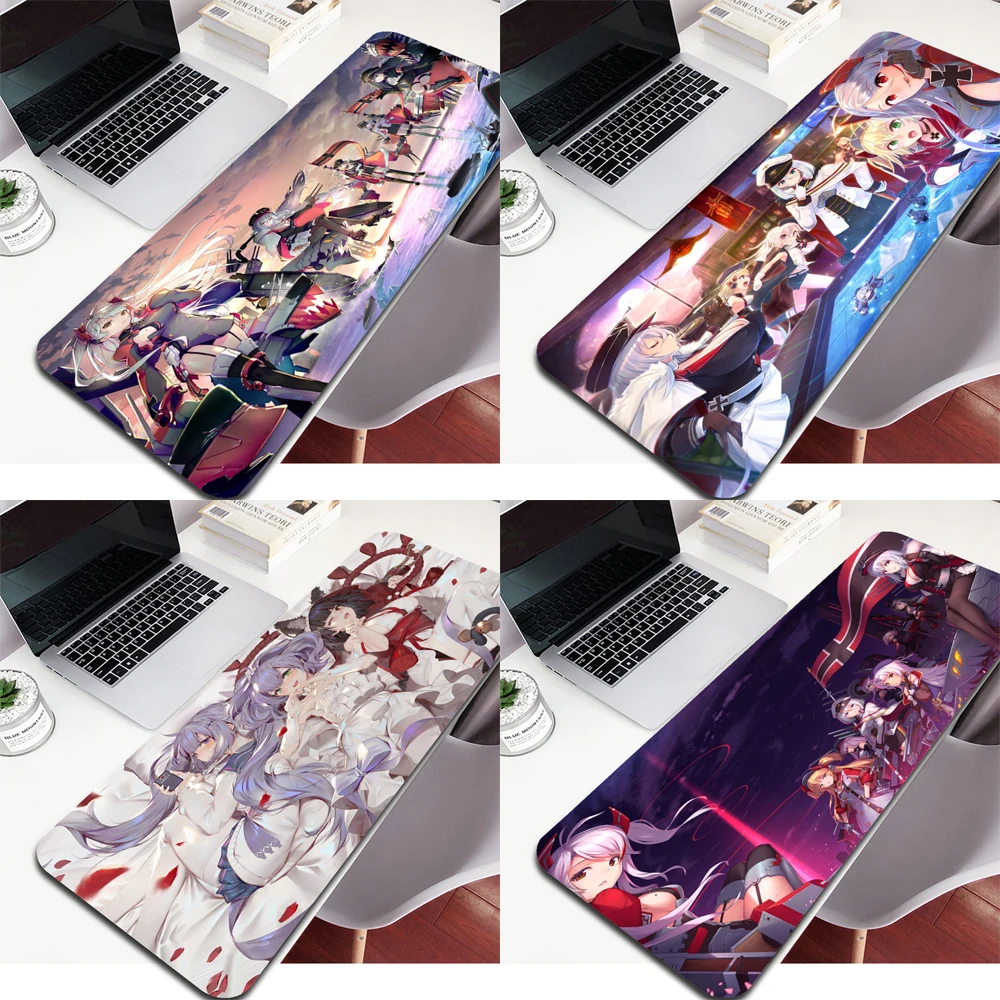 

Azur Lane Anime Pad Custom Game Mat Mousepad 400x900 Mouse Pad Silicone Pad Keyboard Mat Xxl Custom Playmat Desk Protection