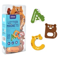 cute fridge magnet 26 alphabet intelligence development toy kids children magnetic sticker classroom office whiteboard gadget