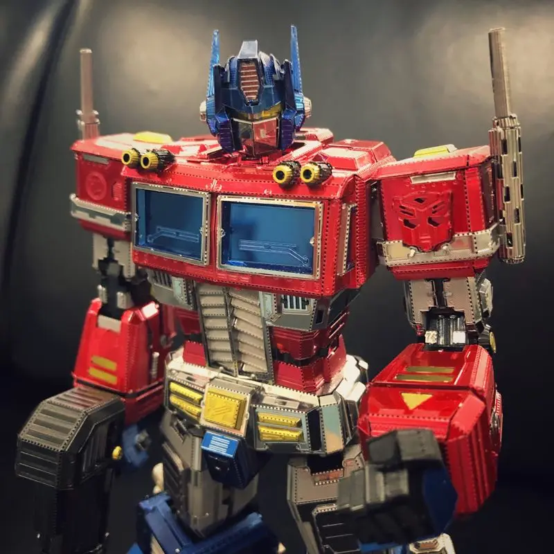 

MU 3D металлическая головоломка TF OP G1 модель комплект YM-L035G-C DIY 3D лазерная резка собрать головоломки игрушки для проверки