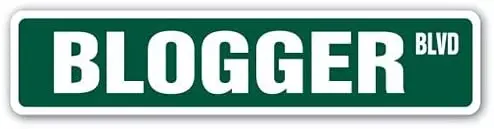 

Metal Signs,Road Street Sign,Thick Tinplate Print Poster,BLOGGER trends information news gossip education online web gag gift