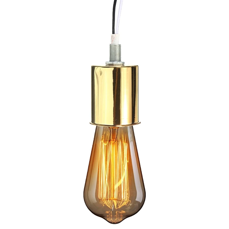 Винтажная антикварная керамическая винтовая лампа Эдисона Светильник стиле