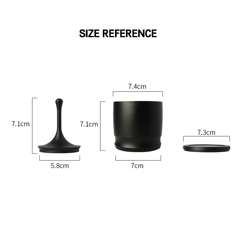 Алюминиевое умное Дозирующее кольцо 58 мм эспрессо бариста Пикер порошка для EK43