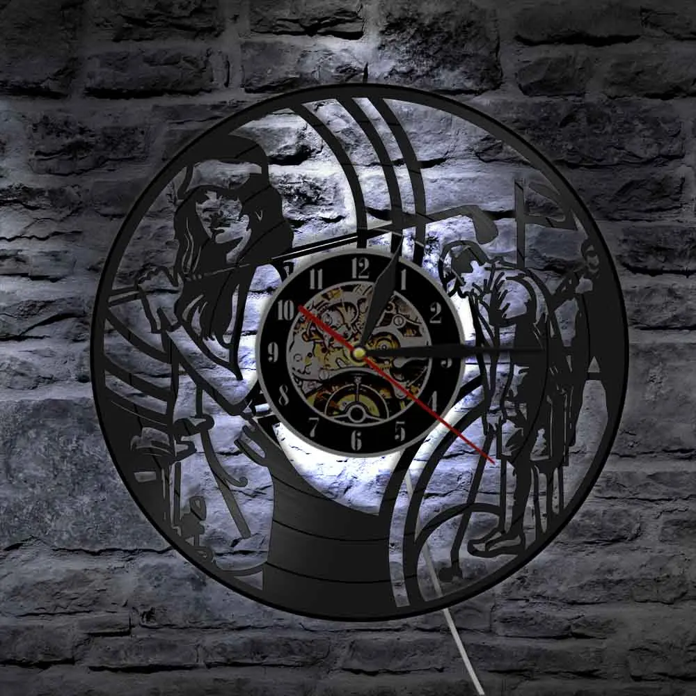 Тематические часы с виниловой пластиной для игры в гольф эксклюзивные настенные