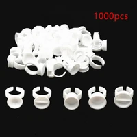 1000pcs disposable permanent makeup ring divider tattoo ink pigment holder cup size sml
