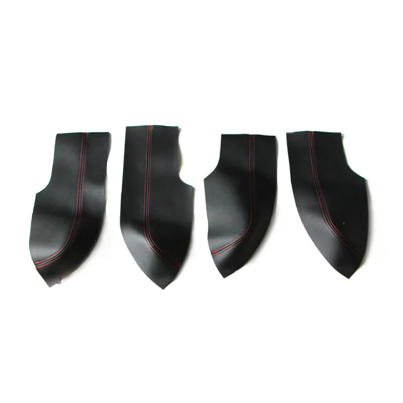 Чехлы для салона автомобиля из микрофибры и кожи чехлы дверей подлокотников Honda