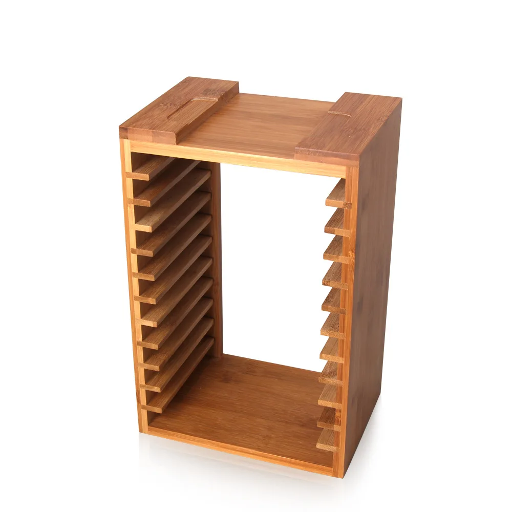 

Бамбуковая вертикальная подставка для хранения, 12 дисков для игр, CD диски, двойная зарядная док-станция для Sony PS4/Slim/Pro/XboxOne S консоль