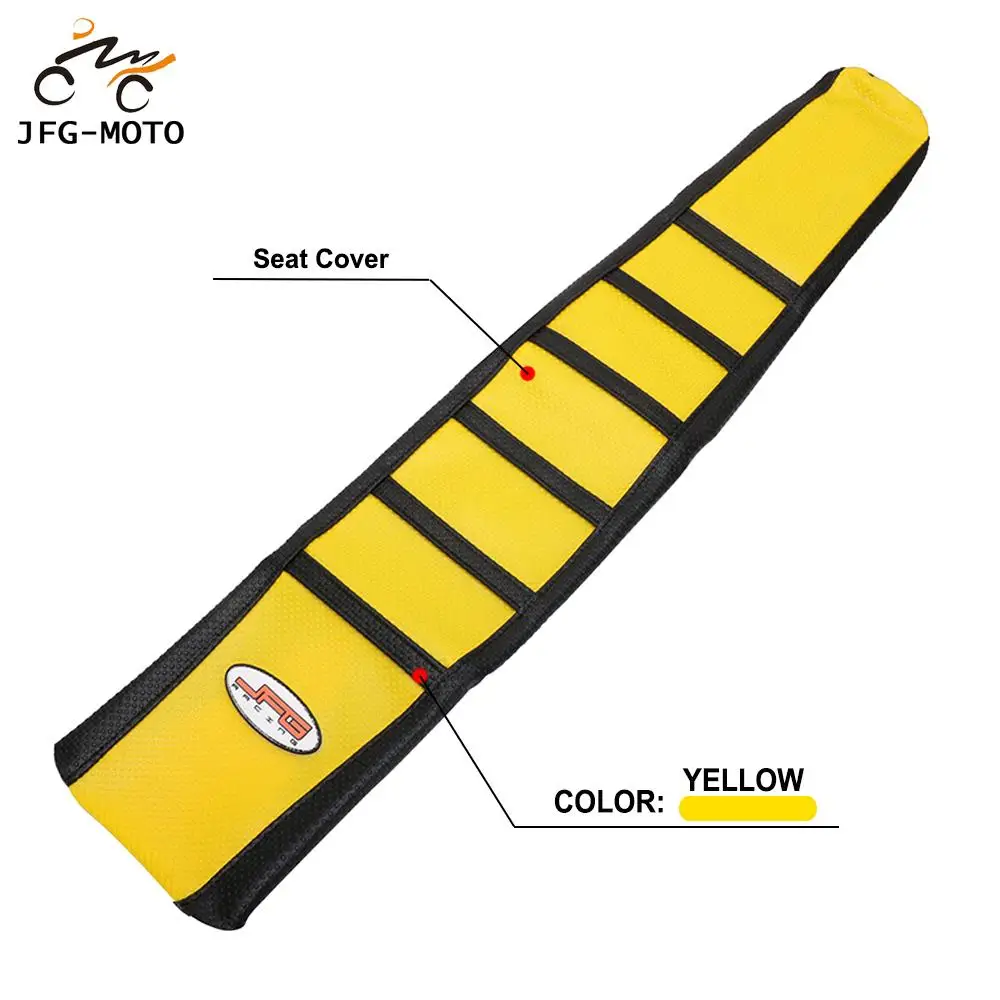 

Мотоциклетный резиновый Полосатый Мягкий захват мягкий кожаный чехол для сиденья для Suzuki RMZ250 RMZ 250 RMZ-250 2004 2005 2006 внедорожник