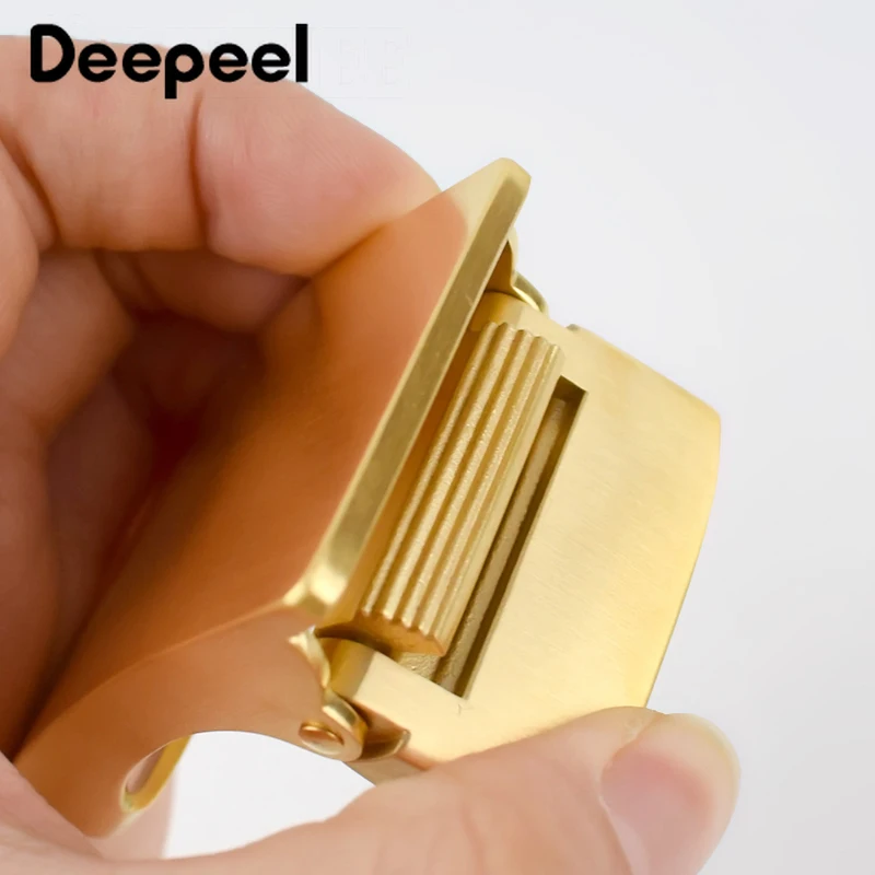 Мужская пряжка для ремня из нержавеющей стали Deepeel 36 мм без зубцов автоматическая