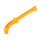 Желтый деревообрабатывающий толкатель Безопасность толкатель для столярных работ Рабочая фреза с лезвием