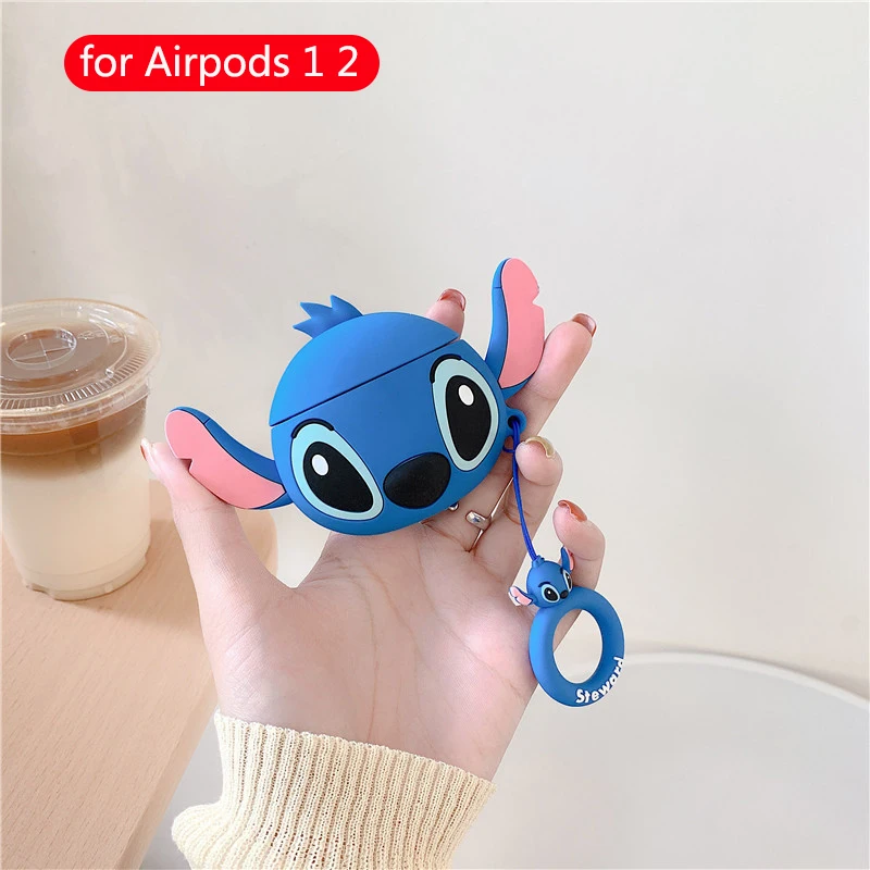 130 Для Apple Airpods чехол силиконовые милые аксессуары для мультяшных Airpods 2 Наушники коробка Беспроводная bluetooth-гарнитура защитный чехол - Цвет: 130