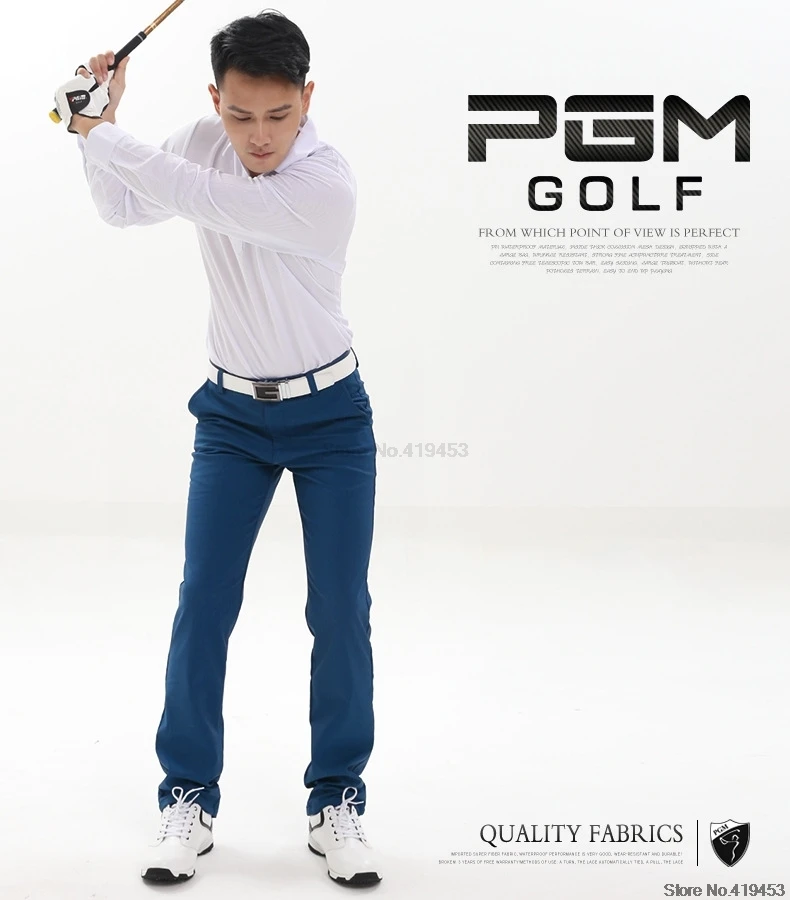 Pgm Polo Брюки для гольфа мужские тренировочные брюки зимние Бархатные эластичные теплые спортивные штаны Одежда для гольфа размера плюс XXS-3XL D0489