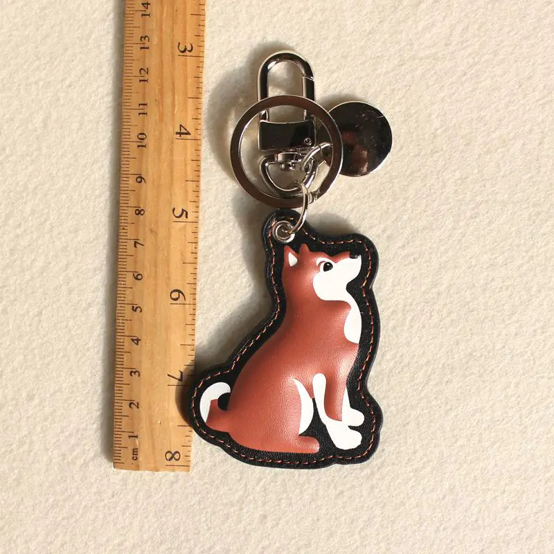 Известный бренд брелок с симпатичной собакой для ключей от автомобиля женская