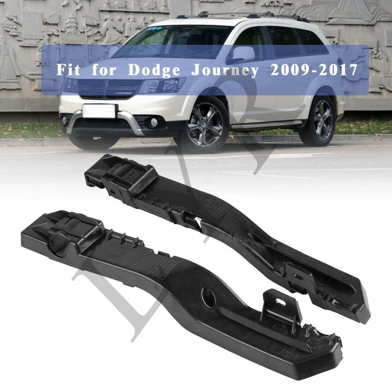 

NEW High quality FOR Dodge Journey 09-17 2Pcs Front Bumper-Support Bracket Left & Right Side 5178410AD 5178411AD Car Accessories