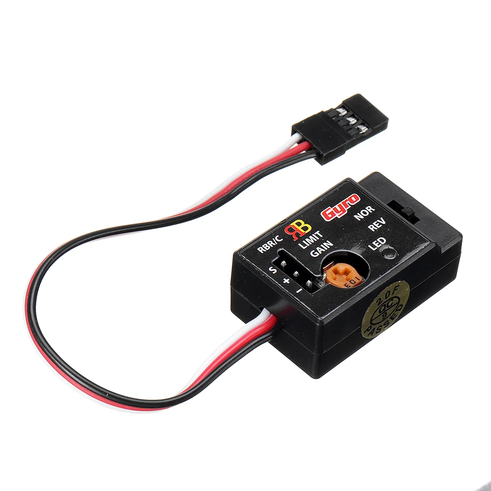 WPL Gyro para D12 1/10 Cami&oacute;n Militar Drift RC coche teledirigido accesorios para veh&iacute;culos, piezas de modelos-1
