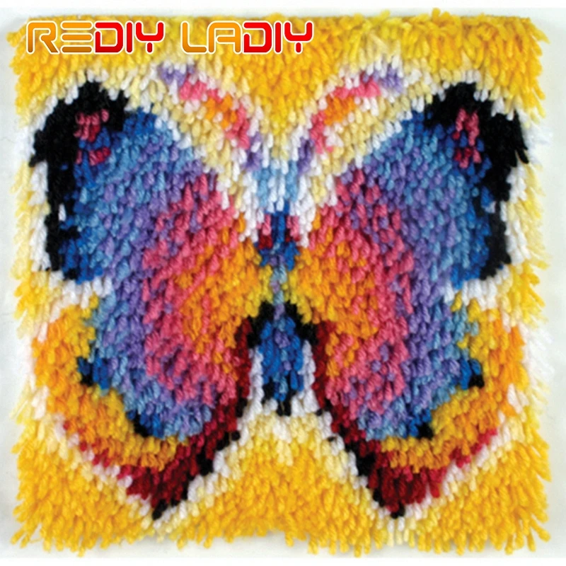 Крюк с защелкой Наборы собаки и панды для подушек предварительно нанесенными