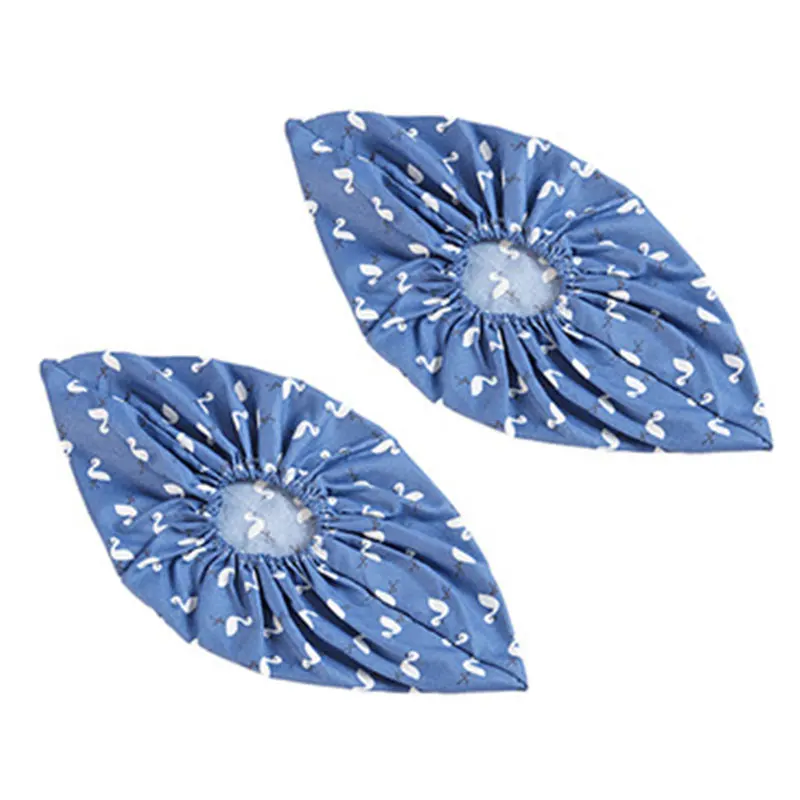 Многоразовые утепленные эластичные бахилы 1 пара Нескользящие для дома и учебы